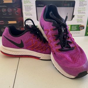 Purple Nike Running Shoes